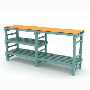 Купить Стол для бассейна, жесткий ПВХ, 1988х554х920 мм в Новоуральске 