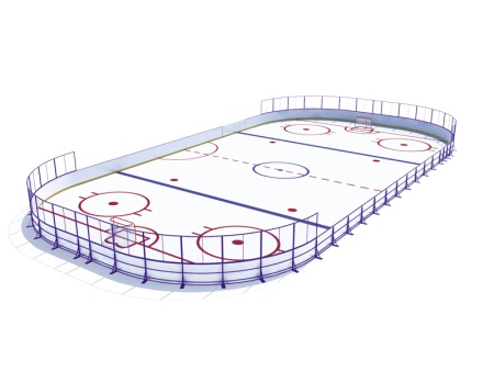 Купить Хоккейная коробка SP К 200 в Новоуральске 