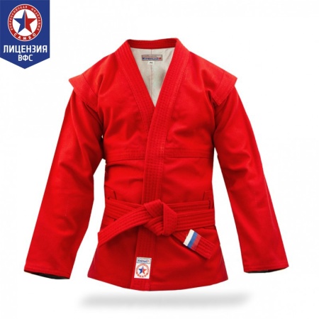 Купить Куртка для самбо "Атака" ВФС (подкладка, пояс)  р 36-48 в Новоуральске 