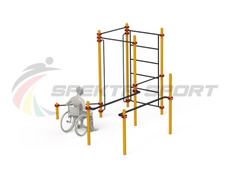 Купить Спортивный комплекс для инвалидов-колясочников WRK-D18_76mm в Новоуральске 