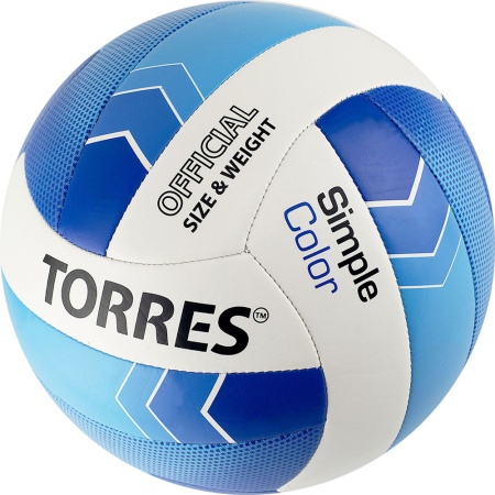 Купить Мяч волейбольный Torres Simple Color любительский р.5 в Новоуральске 